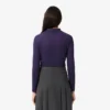 Slim fit L.12.D stretch-minipiqua-pikétröja för dam