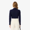 Slim fit L.12.D stretch-minipiqua-pikétröja för dam Slim fit L.12.D stretch-minipiqua-pikétröja för dam