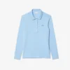 Slim fit L.12.D stretch-minipiqua-pikétröja för dam