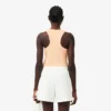 Slim fit-linne i ribbad bomull Slim fit-linne i ribbad bomull
