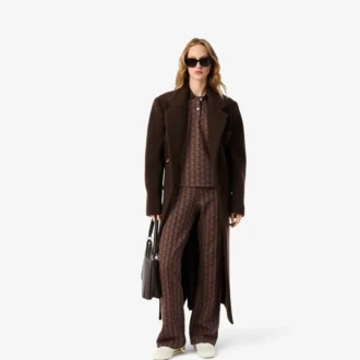 Slim Fit Monogram-pikétröja för dam