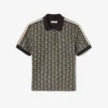 Slim Fit Monogram-pikétröja för dam Slim Fit Monogram-pikétröja för dam