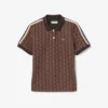 Slim Fit Monogram-pikétröja för dam Slim Fit Monogram-pikétröja för dam