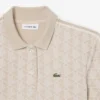 Slim Fit Monogram-pikétröja för dam Slim Fit Monogram-pikétröja för dam