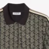 Slim Fit Monogram-pikétröja för dam Slim Fit Monogram-pikétröja för dam