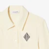 Slim fit-pikétröja med broderi Slim fit-pikétröja med broderi