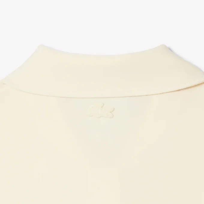 Slim fit-pikétröja med broderi Slim fit-pikétröja med broderi