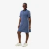 Slim Fit-pikétröja med monogram för dam