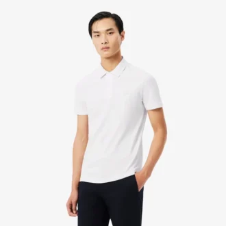 Slim Fit-pikétröja med märkeslogotyp