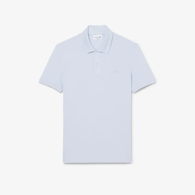 Slim Fit-pikétröja med märkeslogotyp Slim Fit-pikétröja med märkeslogotyp