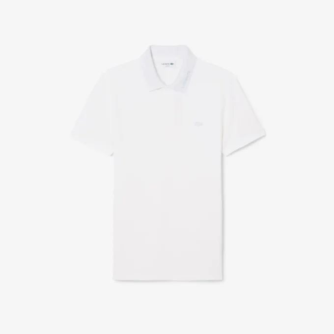 Slim Fit-pikétröja med märkeslogotyp