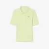 Slim fit-pikétröja med Pointelle-mönster och L.12.D-logotyp för dam Slim fit-pikétröja med Pointelle-mönster och L.12.D-logotyp för dam