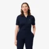 Slim fit-pikétröja med UV-skydd och stretch för damer Slim fit-pikétröja med UV-skydd och stretch för damer