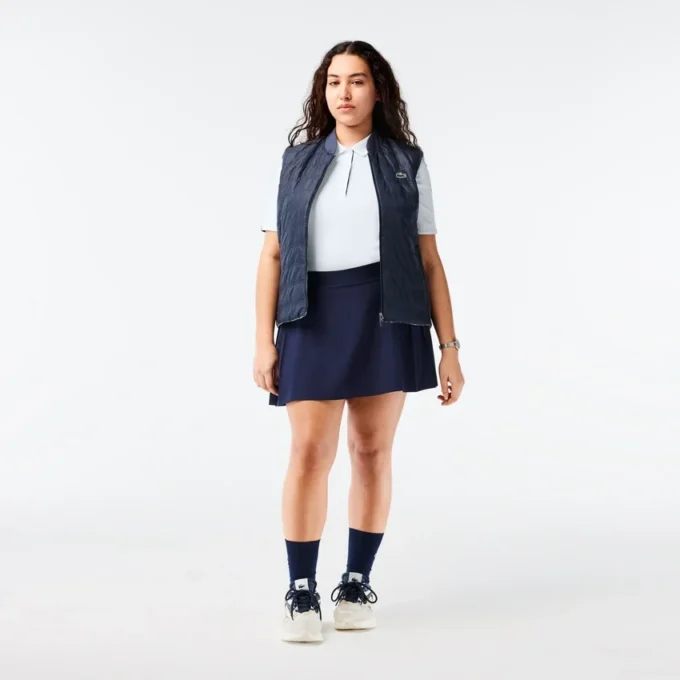 Slim fit-pikétröja med UV-skydd och stretch för damer Slim fit-pikétröja med UV-skydd och stretch för damer