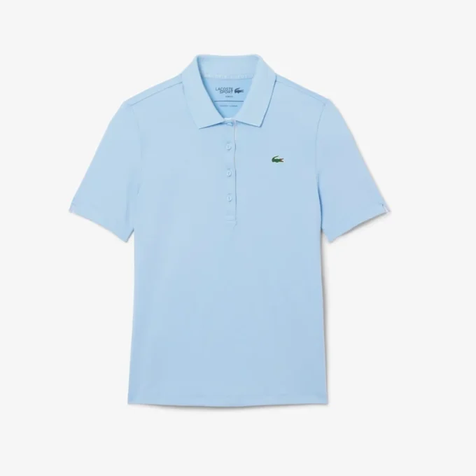 Slim fit-pikétröja med UV-skydd och stretch för damer Slim fit-pikétröja med UV-skydd och stretch för damer