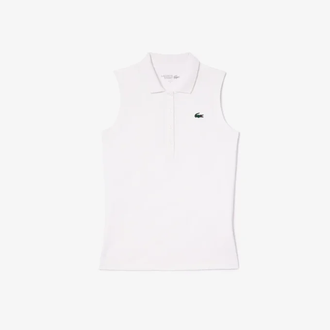 Slim fit-pikétröja med UV-skydd och stretch för damer Slim fit-pikétröja med UV-skydd och stretch för damer