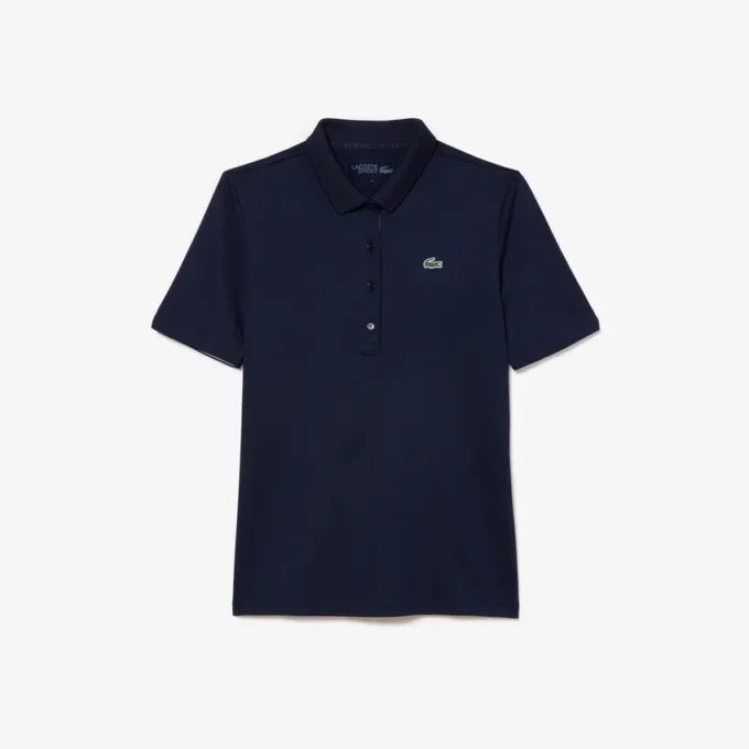 Slim fit-pikétröja med UV-skydd och stretch för damer Slim fit-pikétröja med UV-skydd och stretch för damer