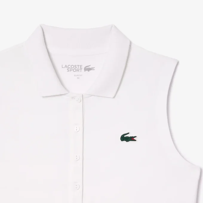 Slim fit-pikétröja med UV-skydd och stretch för damer Slim fit-pikétröja med UV-skydd och stretch för damer