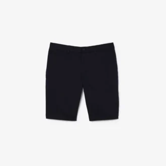 Slim fit-shorts i stretchbomull för herr