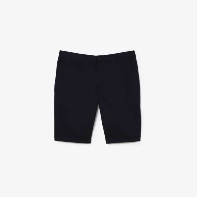 Slim fit-shorts i stretchbomull för herr Slim fit-shorts i stretchbomull för herr