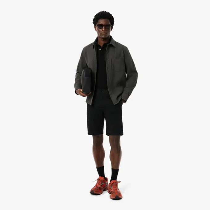 Slim fit-shorts i stretchbomull för herr Slim fit-shorts i stretchbomull för herr