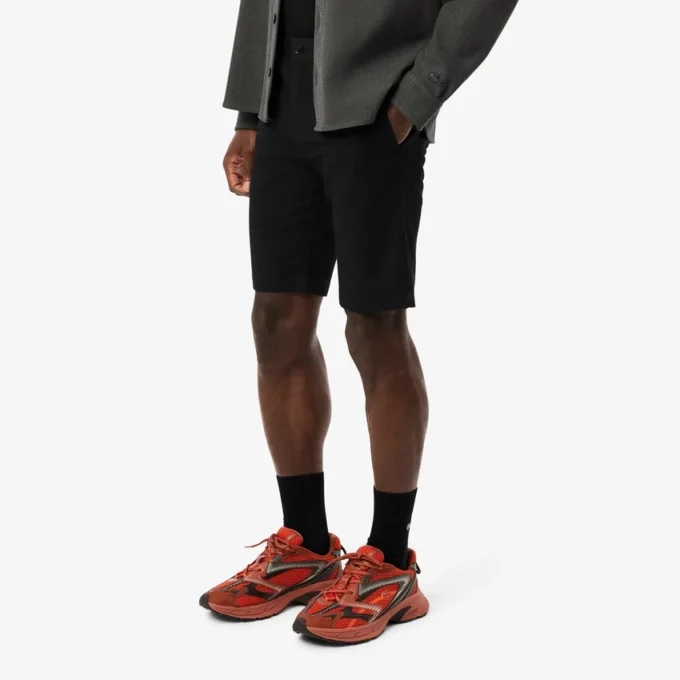 Slim fit-shorts i stretchbomull för herr Slim fit-shorts i stretchbomull för herr