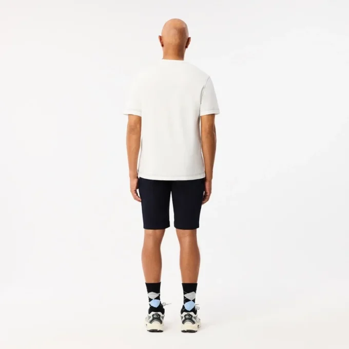 Slim fit-shorts i stretchbomull för herr Slim fit-shorts i stretchbomull för herr