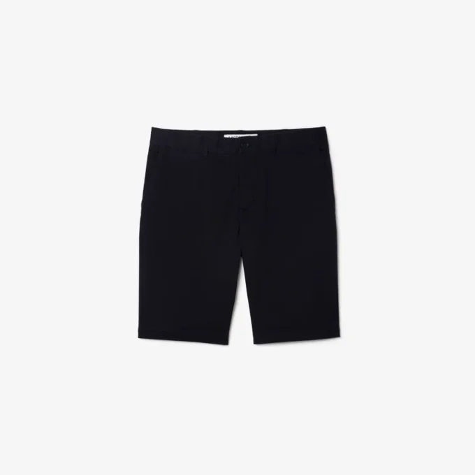 Slim fit-shorts i stretchbomull för herr Slim fit-shorts i stretchbomull för herr