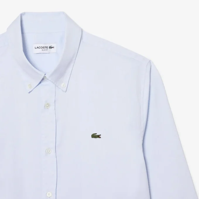 Slim fit-skjorta i bomull för herr Slim fit-skjorta i bomull för herr