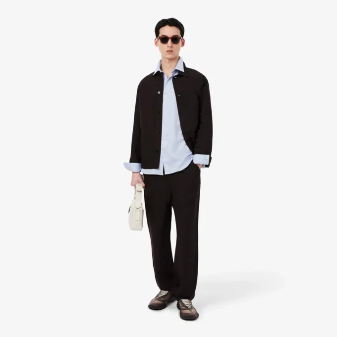 Slim Fit-skjorta i bomullsblandning Slim Fit-skjorta i bomullsblandning