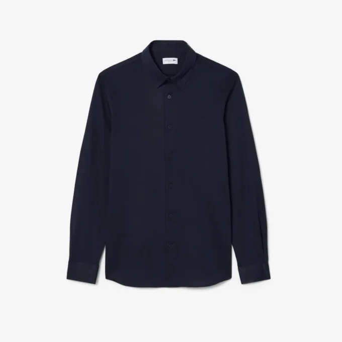 Slim Fit-skjorta i bomullsblandning Slim Fit-skjorta i bomullsblandning
