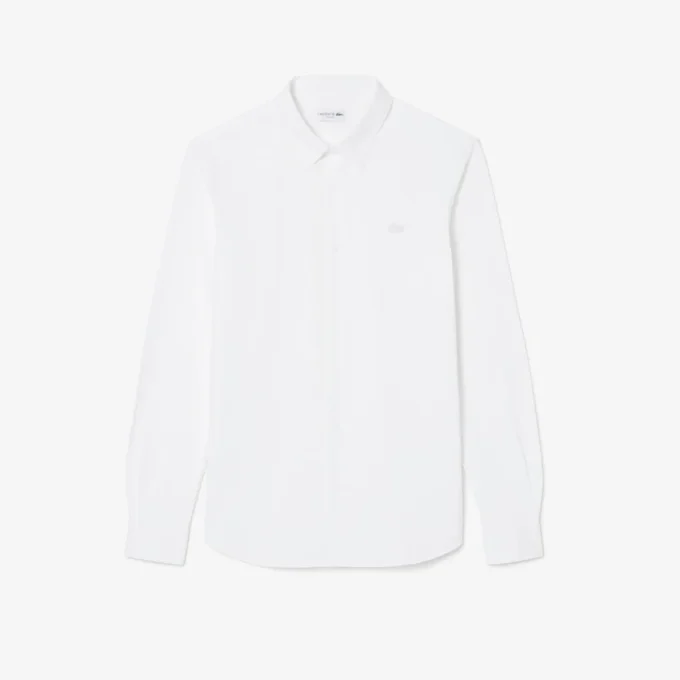 Slim Fit-skjorta i bomullsblandning Slim Fit-skjorta i bomullsblandning