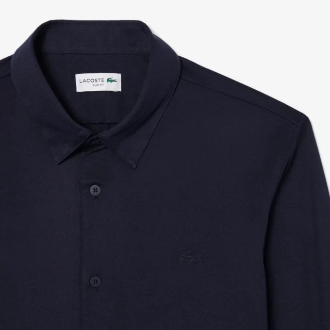 Slim Fit-skjorta i bomullsblandning Slim Fit-skjorta i bomullsblandning