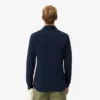 Slim fit-skjorta i bomullspiqué för herr