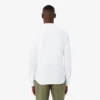 Slim fit-skjorta i bomullspiqué för herr Slim fit-skjorta i bomullspiqué för herr