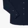 Slim fit-skjorta i bomullspiqué för herr