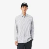 Slim Fit-skjorta i randig stretchpoplin Slim Fit-skjorta i randig stretchpoplin