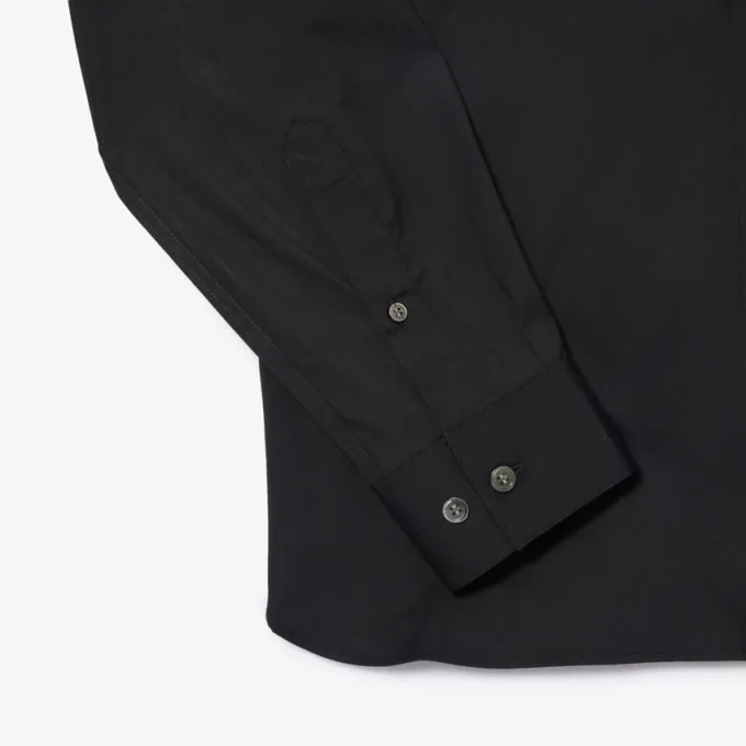 Slim fit-skjorta i stretch med knappar för herr Slim fit-skjorta i stretch med knappar för herr