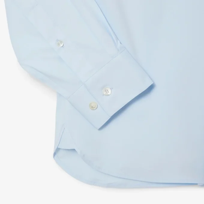 Slim fit-skjorta i stretch med knappar för herr Slim fit-skjorta i stretch med knappar för herr