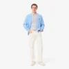 Slim fit-skjorta i stretch med rutmönster för herr Slim fit-skjorta i stretch med rutmönster för herr