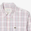 Slim fit-skjorta i stretch med rutmönster för herr Slim fit-skjorta i stretch med rutmönster för herr