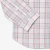 Slim fit-skjorta i stretch med rutmönster för herr Slim fit-skjorta i stretch med rutmönster för herr