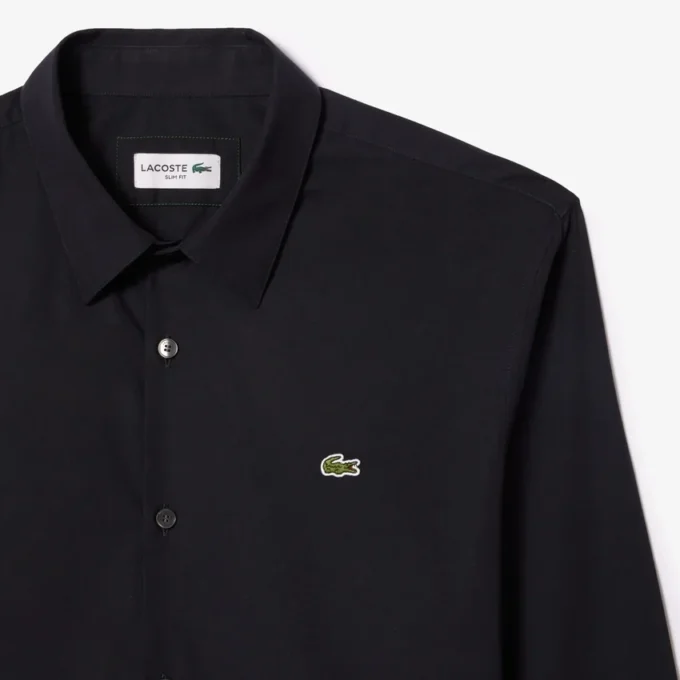Slim fit-skjorta i stretchpoplin för herr Slim fit-skjorta i stretchpoplin för herr