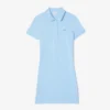 Slim fit stretch-miniklänning i piqué för dam Slim fit stretch-miniklänning i piqué för dam