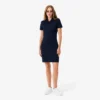 Slim fit stretch-miniklänning i piqué för dam Slim fit stretch-miniklänning i piqué för dam