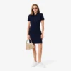 Slim fit stretch-miniklänning i piqué för dam Slim fit stretch-miniklänning i piqué för dam