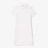 Slim fit stretch-miniklänning i piqué för dam Slim fit stretch-miniklänning i piqué för dam