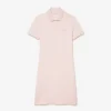 Slim fit stretch-miniklänning i piqué för dam Slim fit stretch-miniklänning i piqué för dam