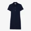 Slim fit stretch-miniklänning i piqué för dam Slim fit stretch-miniklänning i piqué för dam