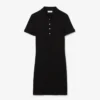 Slim fit stretch-miniklänning i piqué för dam Slim fit stretch-miniklänning i piqué för dam